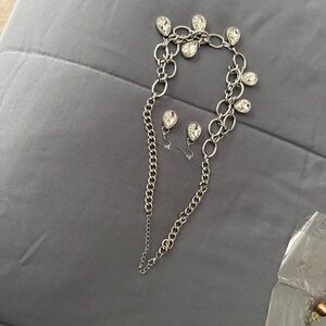 All 13 Pieces of Jewelry Sets and individual items with Clear Accents.